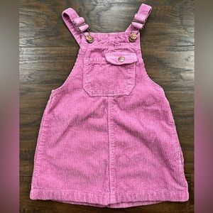 Zara Toddler Corduroy Skirtall Overall Dress